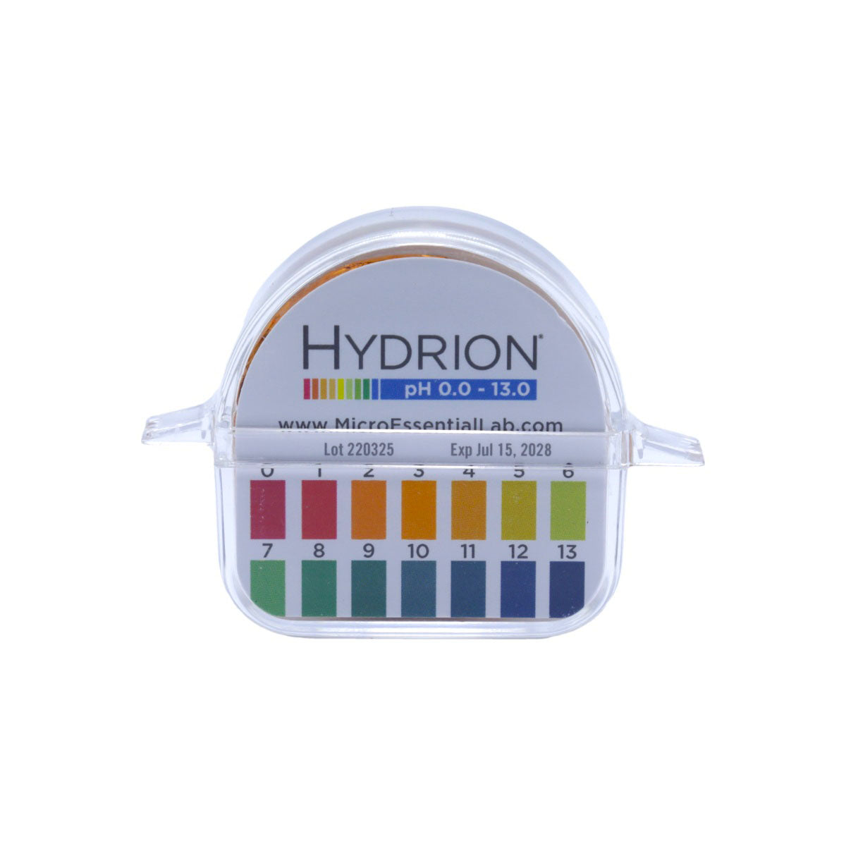 pH Test Strips, 1-13 Hydrion Instant 2/Rolls