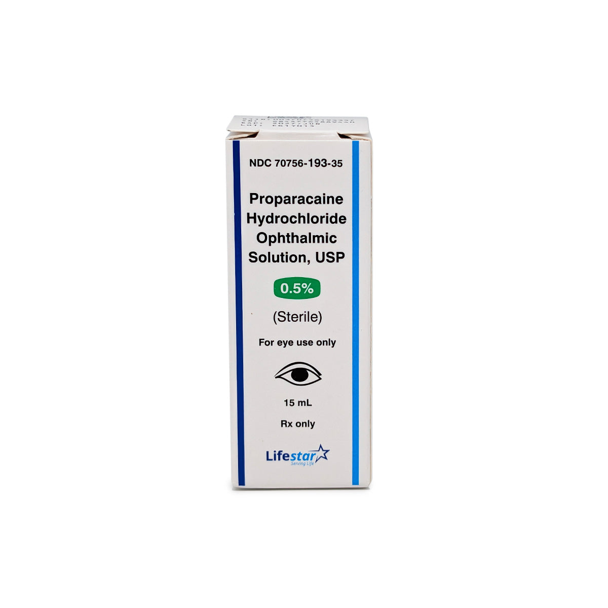 Proparacaine Ophthalmic Solution 0.5%, 15mL