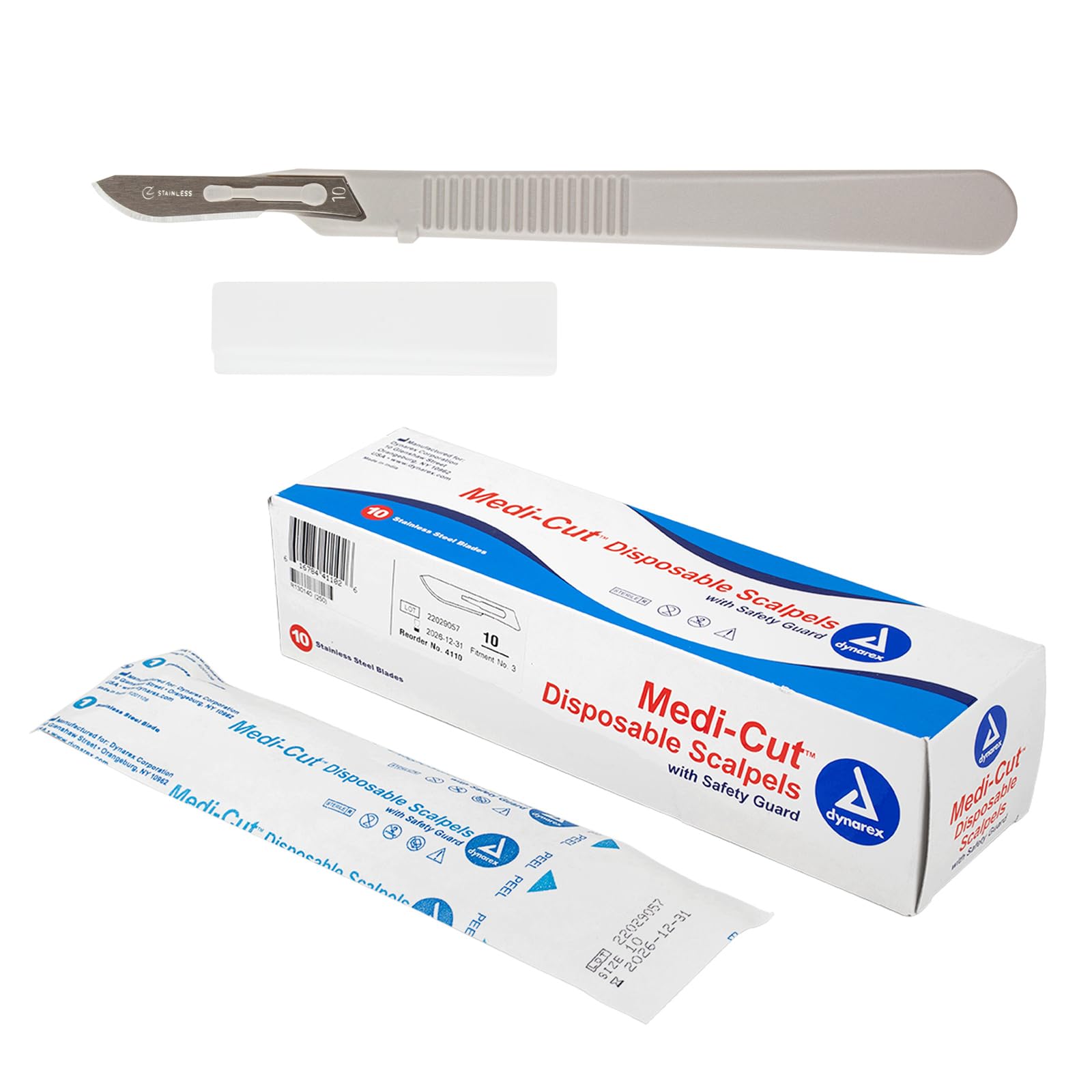 #10 Disposable Scalpels 10/Box | Dynarex