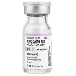 Lidocaine 2% with Epinephrine Injection, 20mL 25/Case | Fresenius