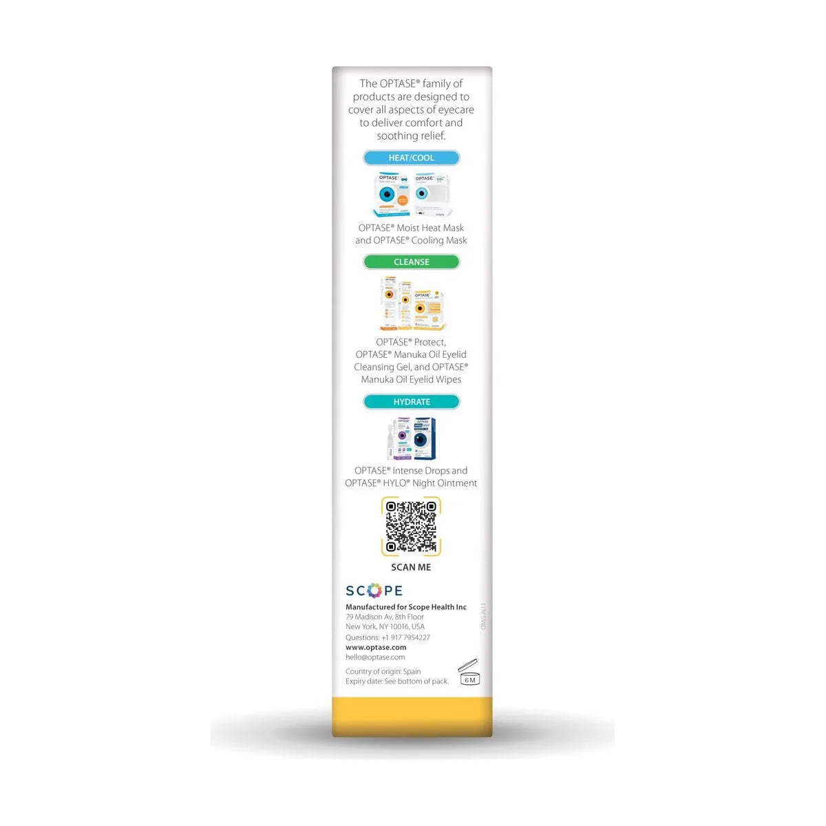 Optase Manuka Oil Eyelid Cleansing Gel (50 mL)