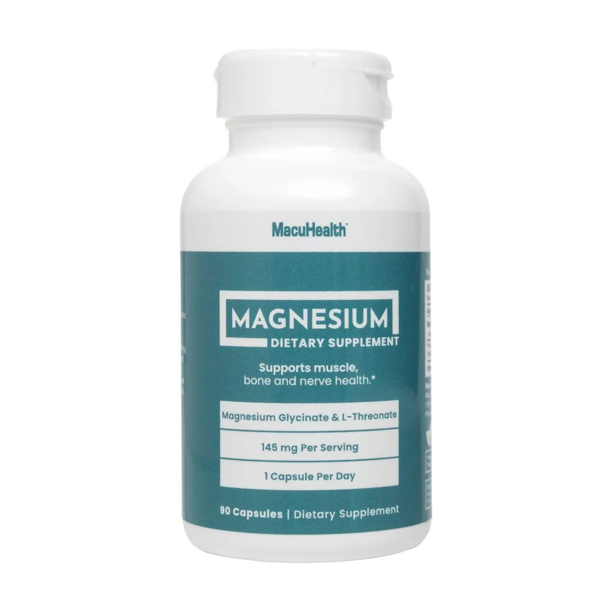 MacuHealth Magnesium Glycinate & L-Threonate Supplement