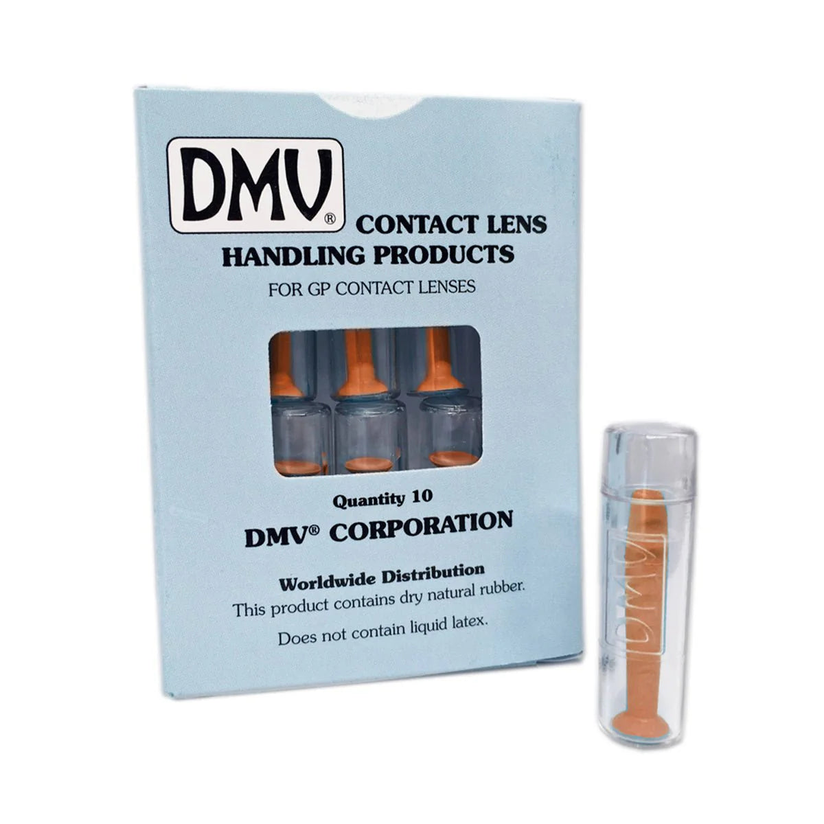 DMV Ultra Hard Contact Lens Remover, Box of 10 Tools