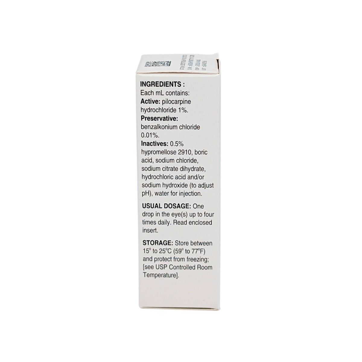 Pilocarpine, 1%, 15mL, Somerset
