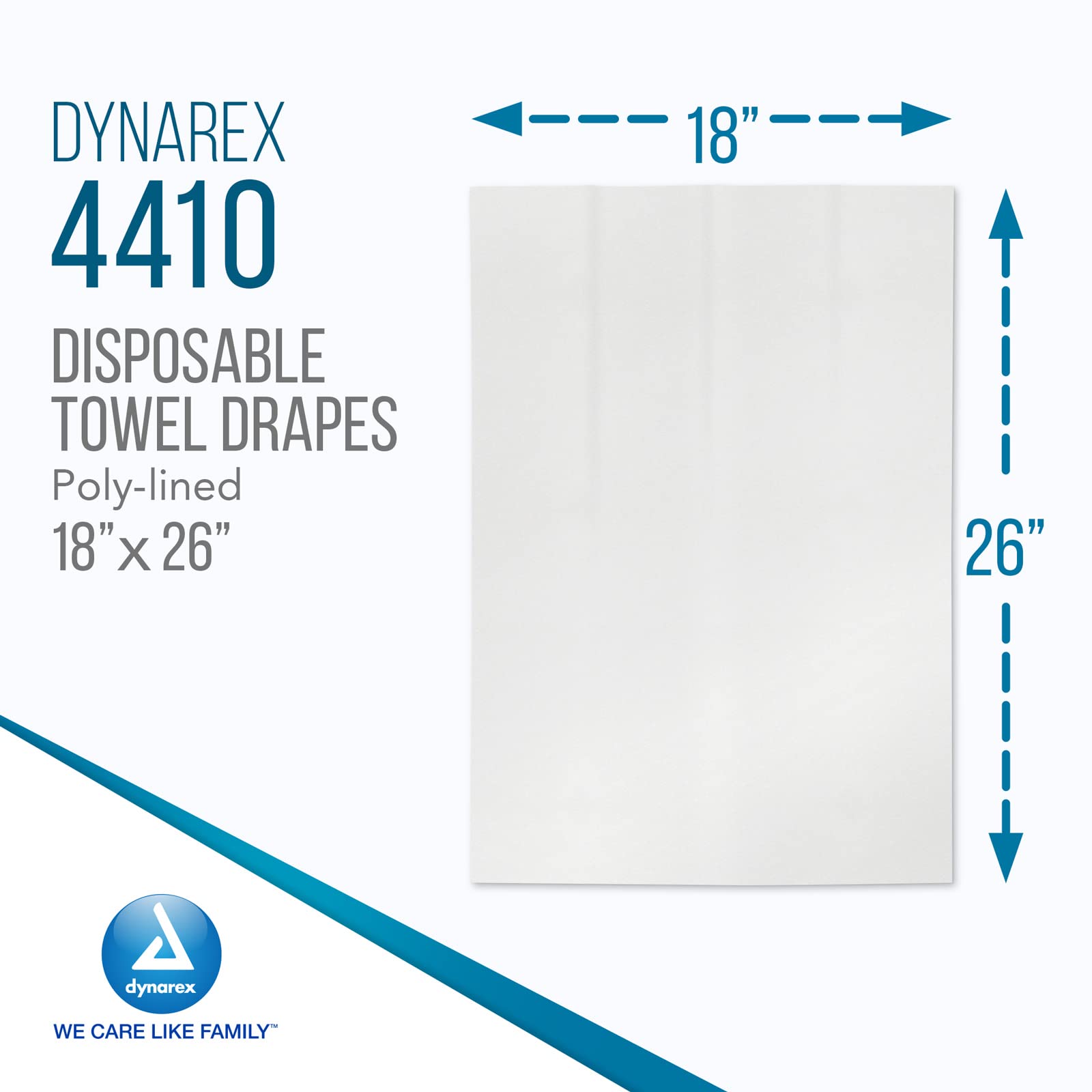 Drape, Sterile Fenestrated, 18x26, 50/Box | Dynarex