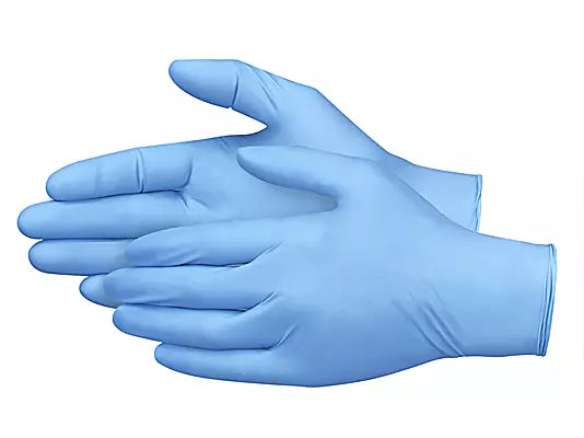 Gloves, Nitrile, Powder-Free, X-Small, 100/Box