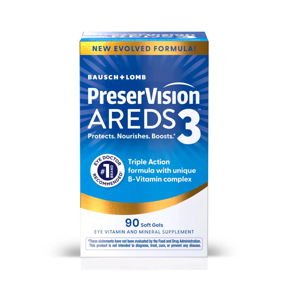PreserVision® AREDS 3 Formula Eye Vitamin & Mineral Supplement