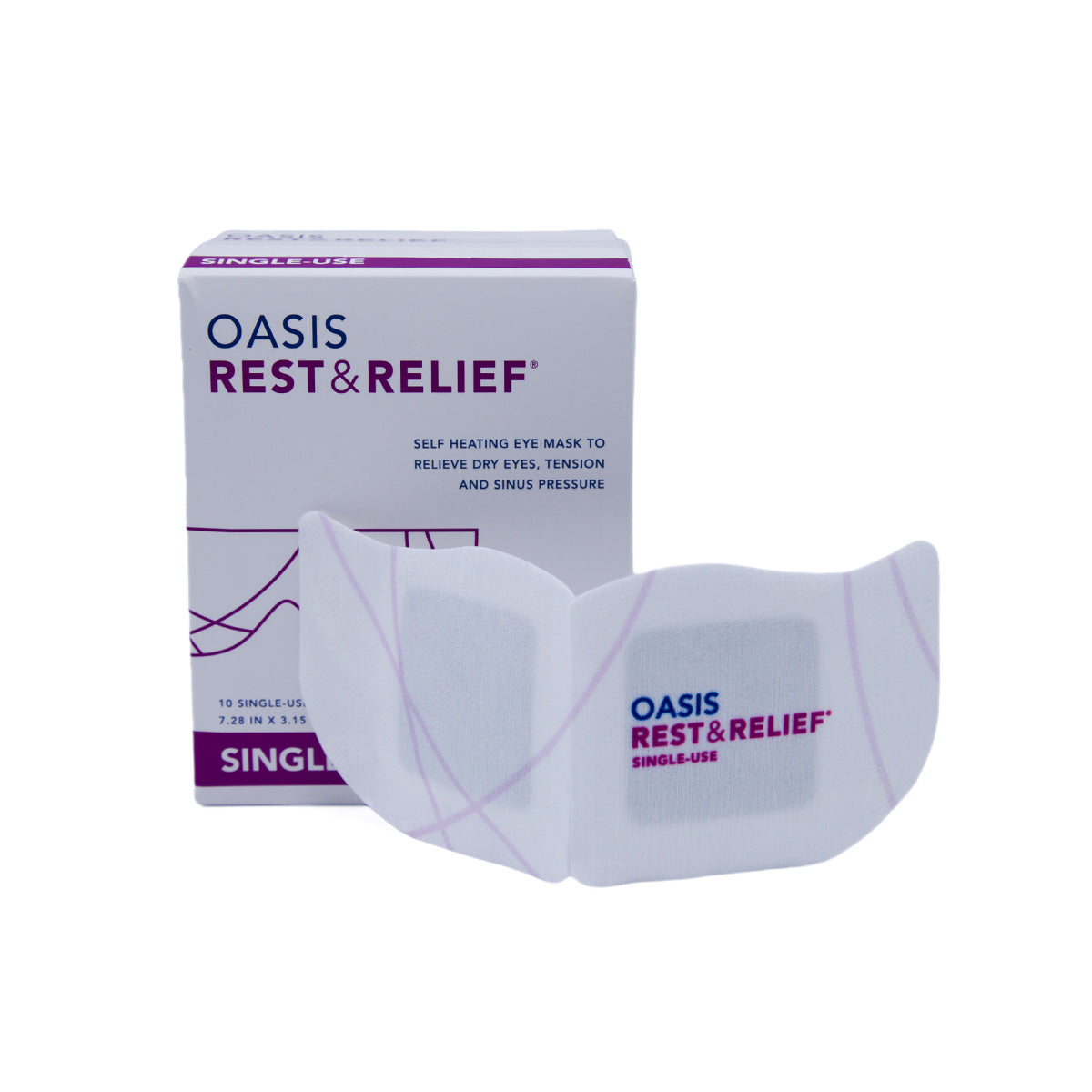 Oasis Self-Heating Rest & Relief Mask (10ct masks)