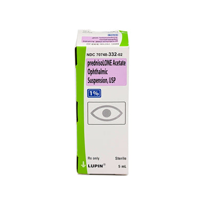 Prednisolone Acetate 1%, 5mL- Lupin