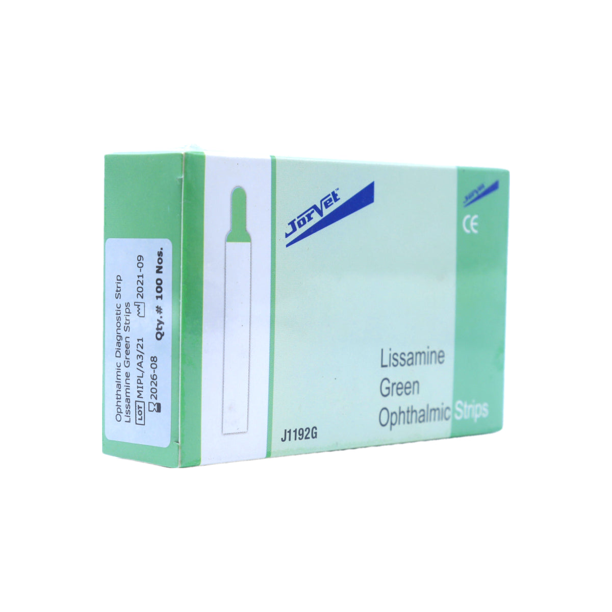 Lissamine Green Ophthalmic Strips, 100/Box