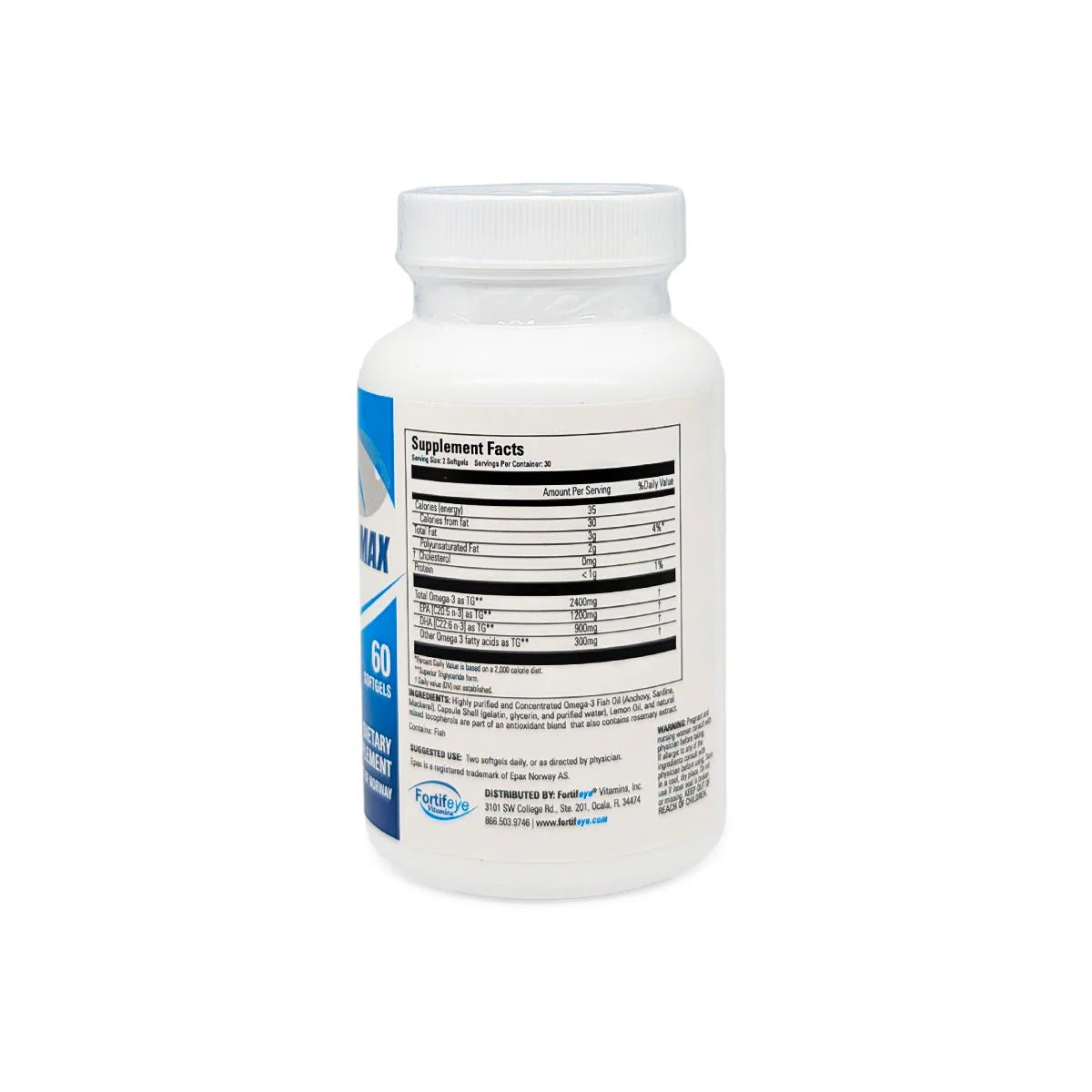 Fortifeye Super Omega-3 Max (60ct)