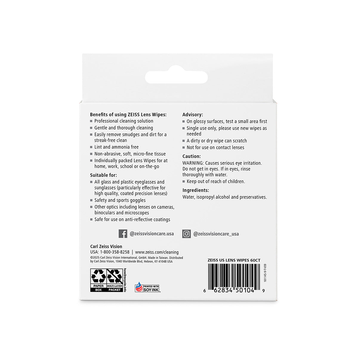 ZEISS Lens Wipes