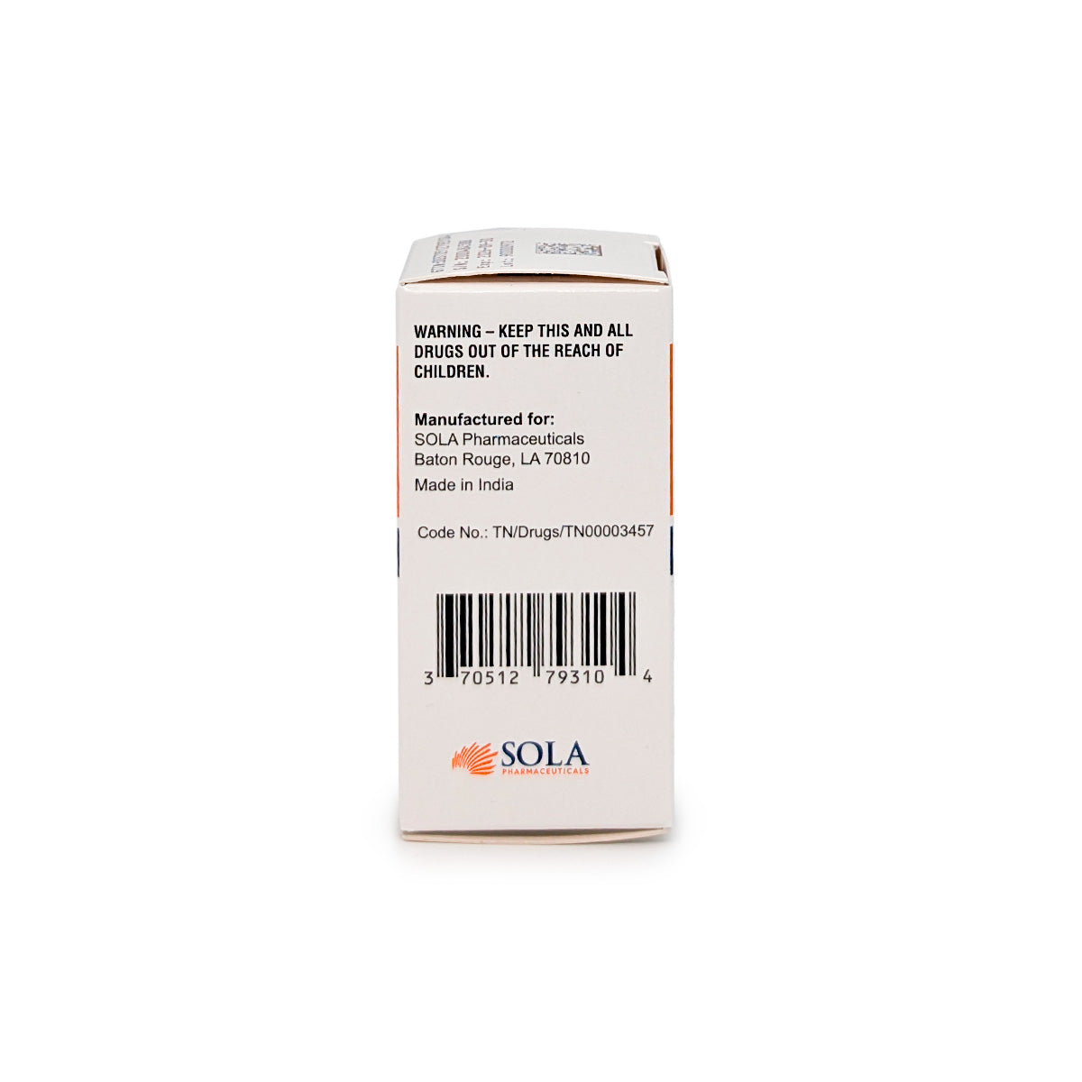 Ofloxacin 0.3%, 10mL Ophthalmic Solution, Sola Pharmaceuticals