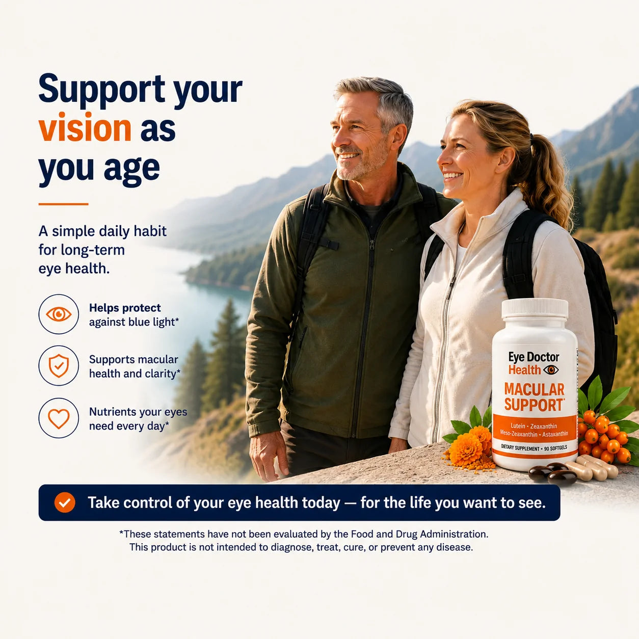 Eye Doctor Health Macular Support (90ct, 90-Day Supply)