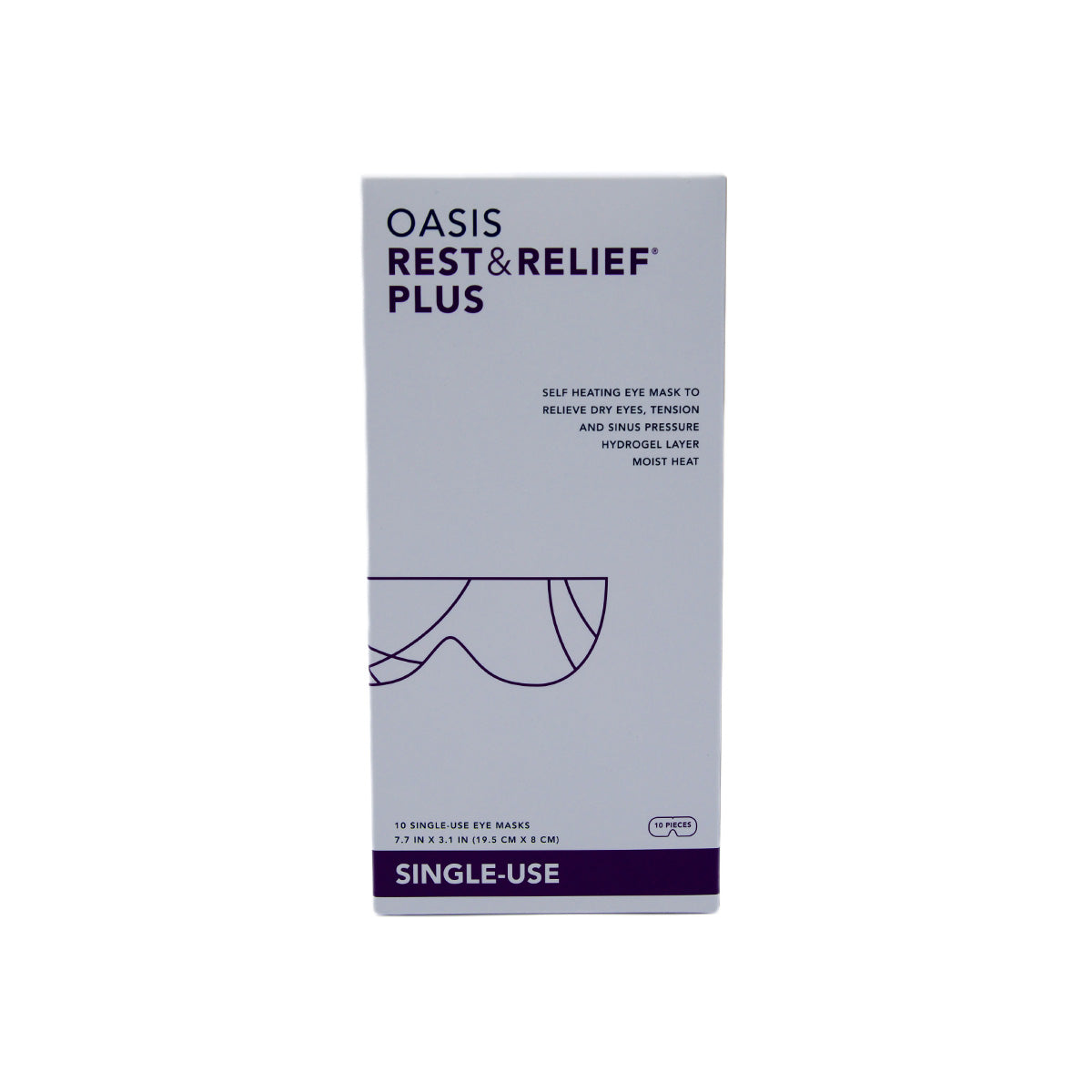 Oasis Self-Heating Rest & Relief Plus Mask (10ct masks)