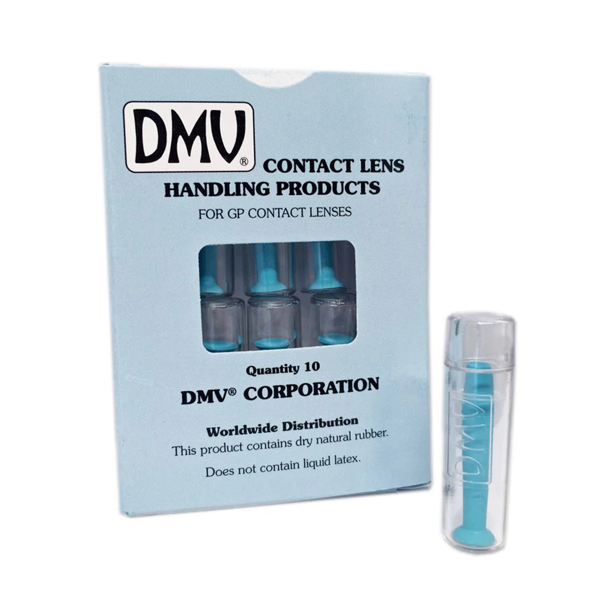 DMV Ultra Hard Contact Lens Remover, Box of 10 Tools