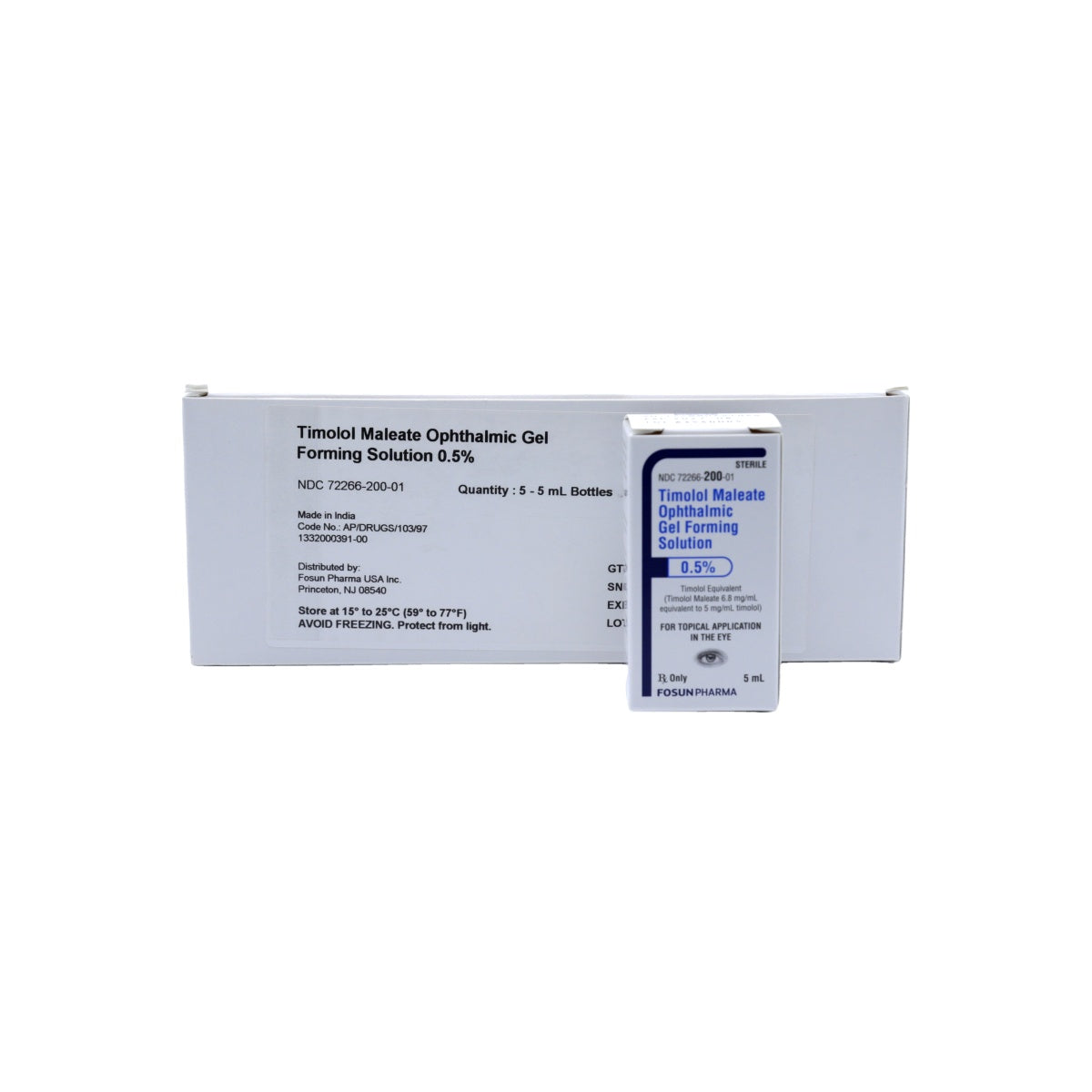 Timolol 0.5% Ophthalmic Gel Topical Ointment