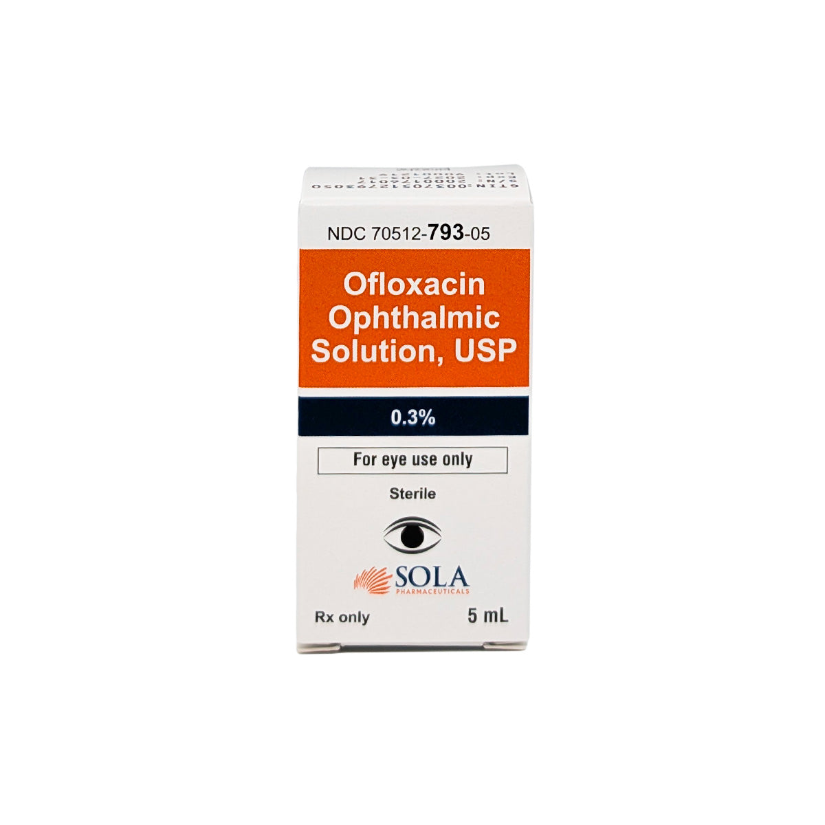 Ofloxacin 0.3%, 5mL Ophthalmic Solution
