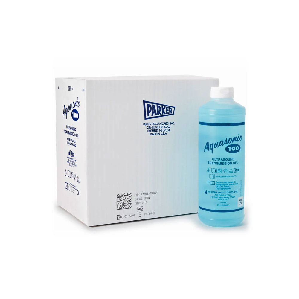Aquasonic Ultrasound Gel- Blue- Case of 12