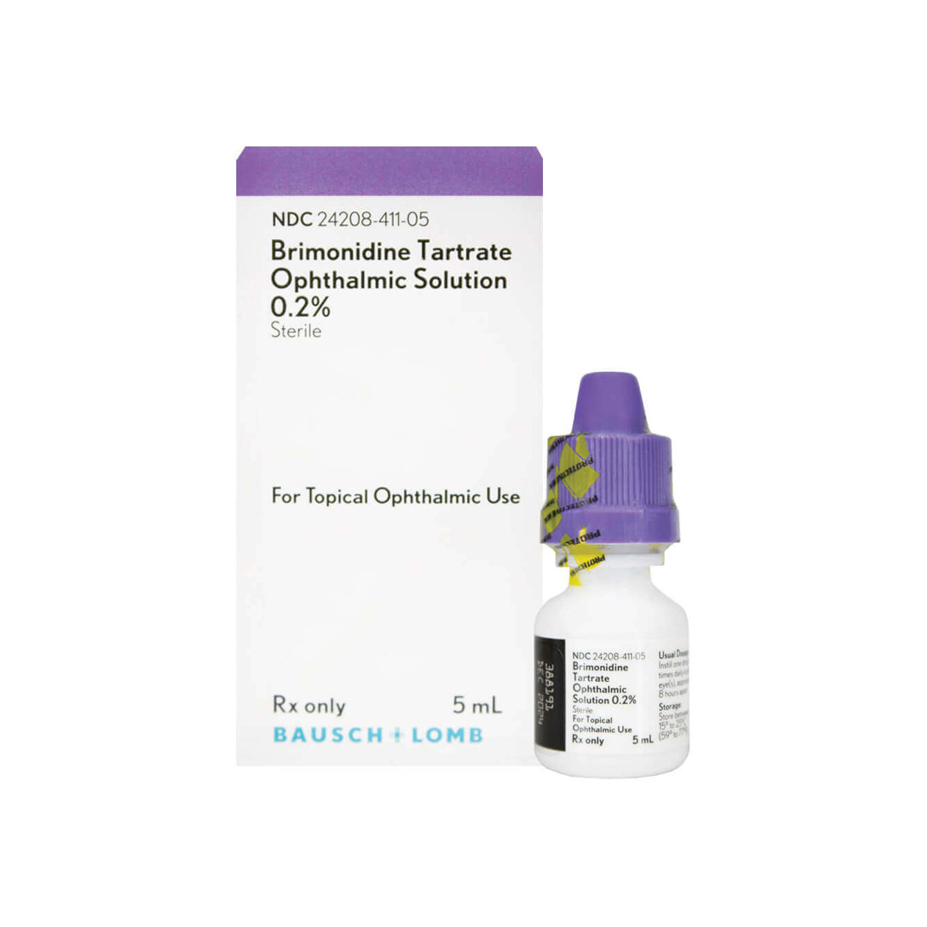 Brimonidine Tartrate Ophthalmic Solution 0.2% | Bausch & Lomb