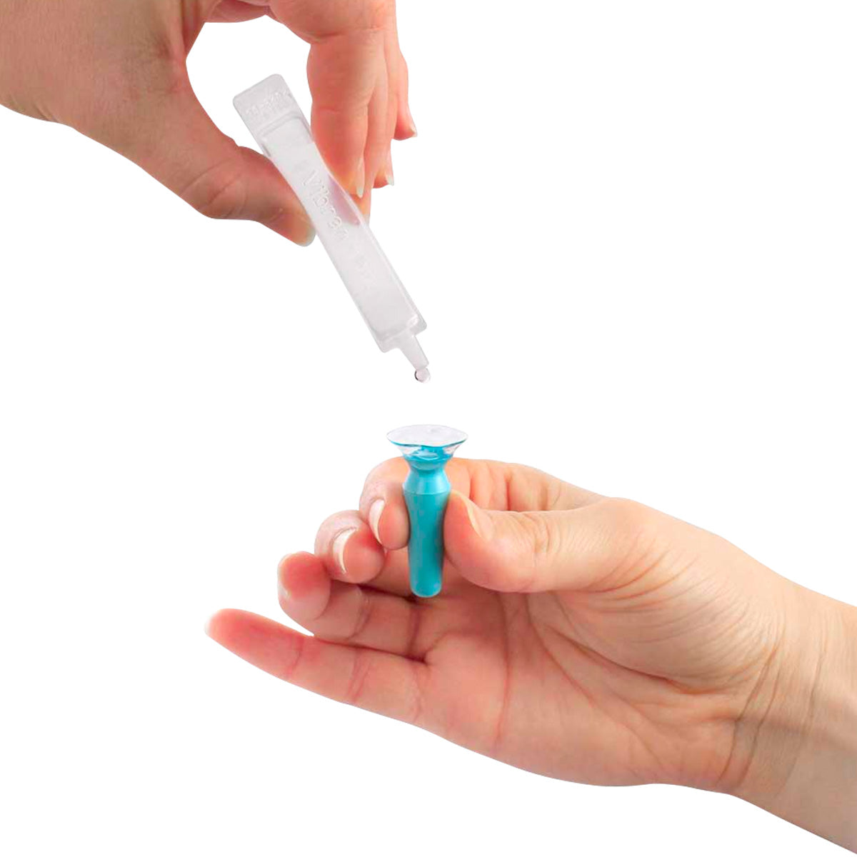 Vibrant Vue Saline Lens Rinse and Insertion Fill Solution, Preservative Free, 100 Single-Use 5 mL Vials