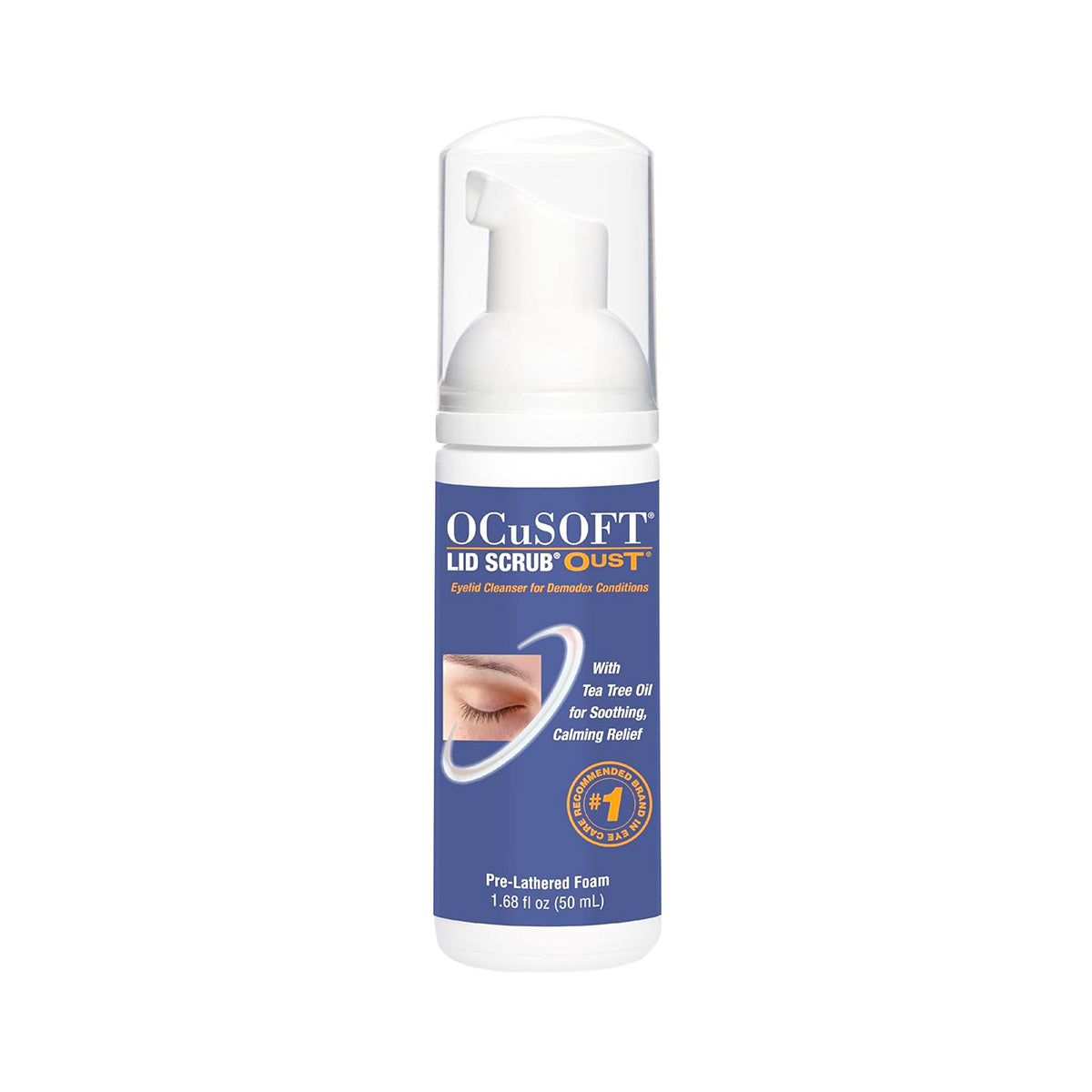 OCuSOFT Oust Demodex Removal Cleanser Foam (50mL)