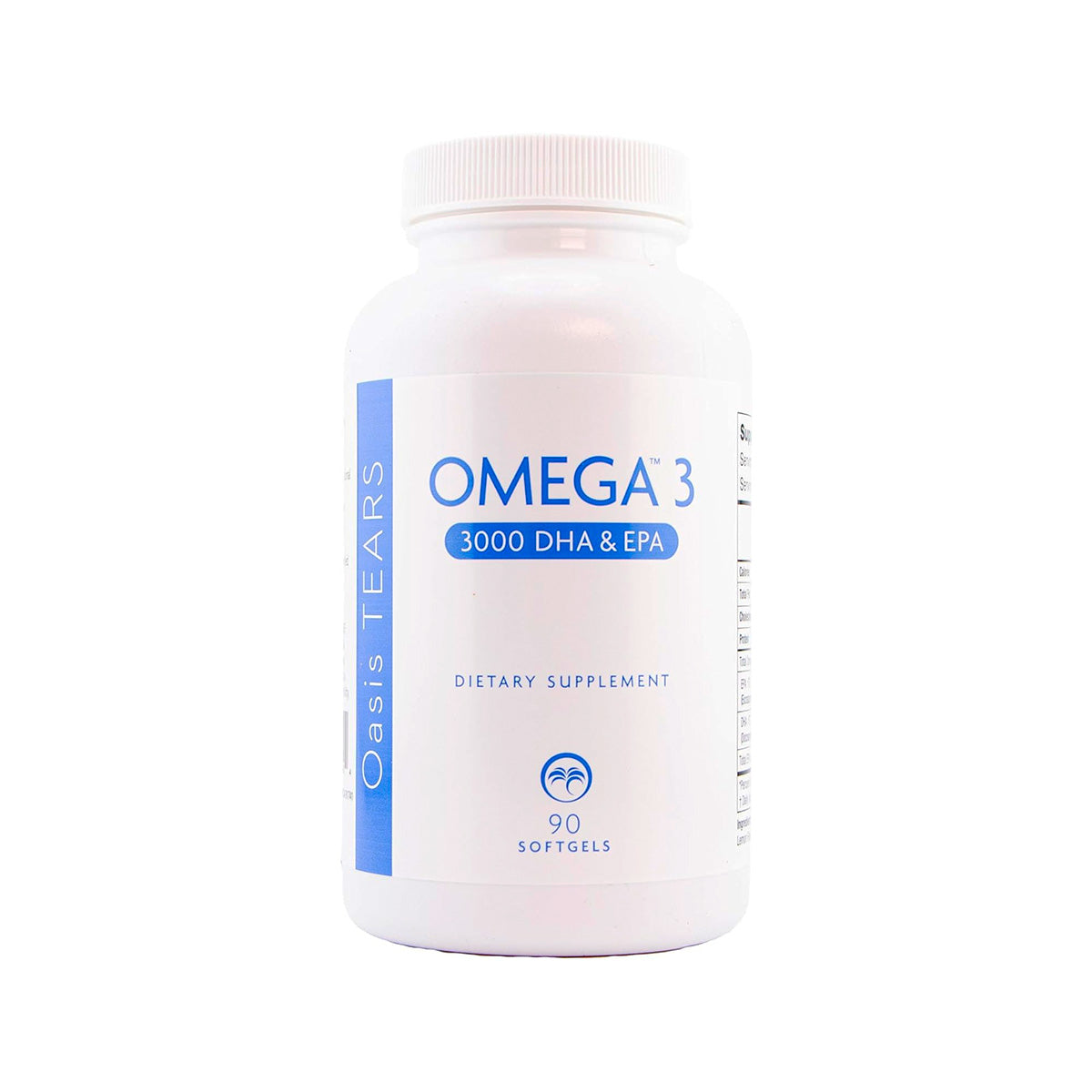 Oasis TEARS Omega 3 | Premium Omega-3 Supplement for Dry Eye Relief and Eye Health (90ct)