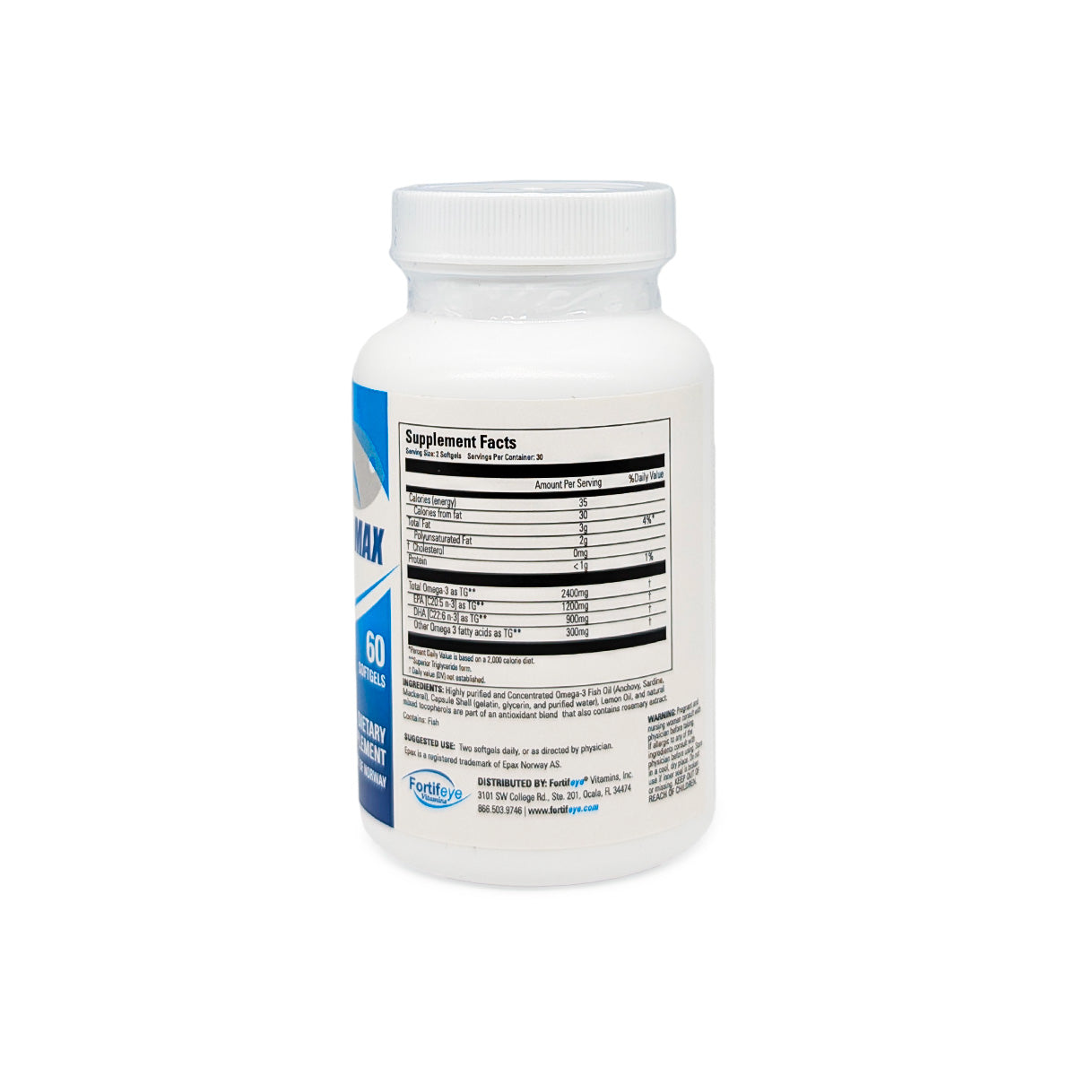 Fortifeye Super Omega-3 Max (60ct)