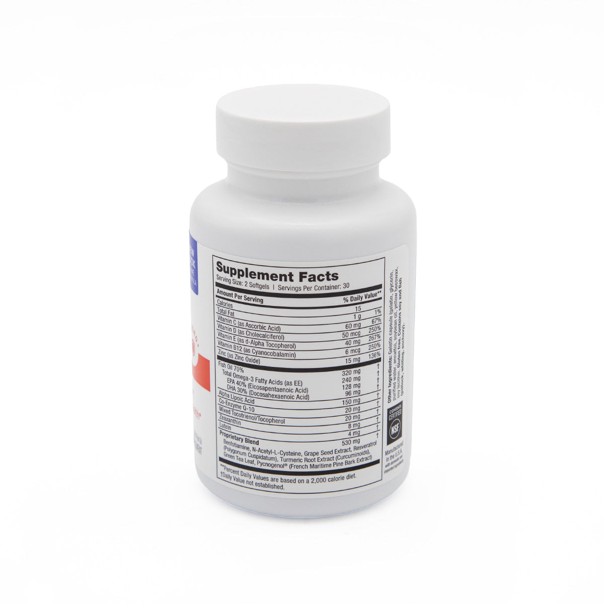 EyePromise DVS Eye Vitamin, Retinal Support for Diabetic Retinopathy - 60 Ct