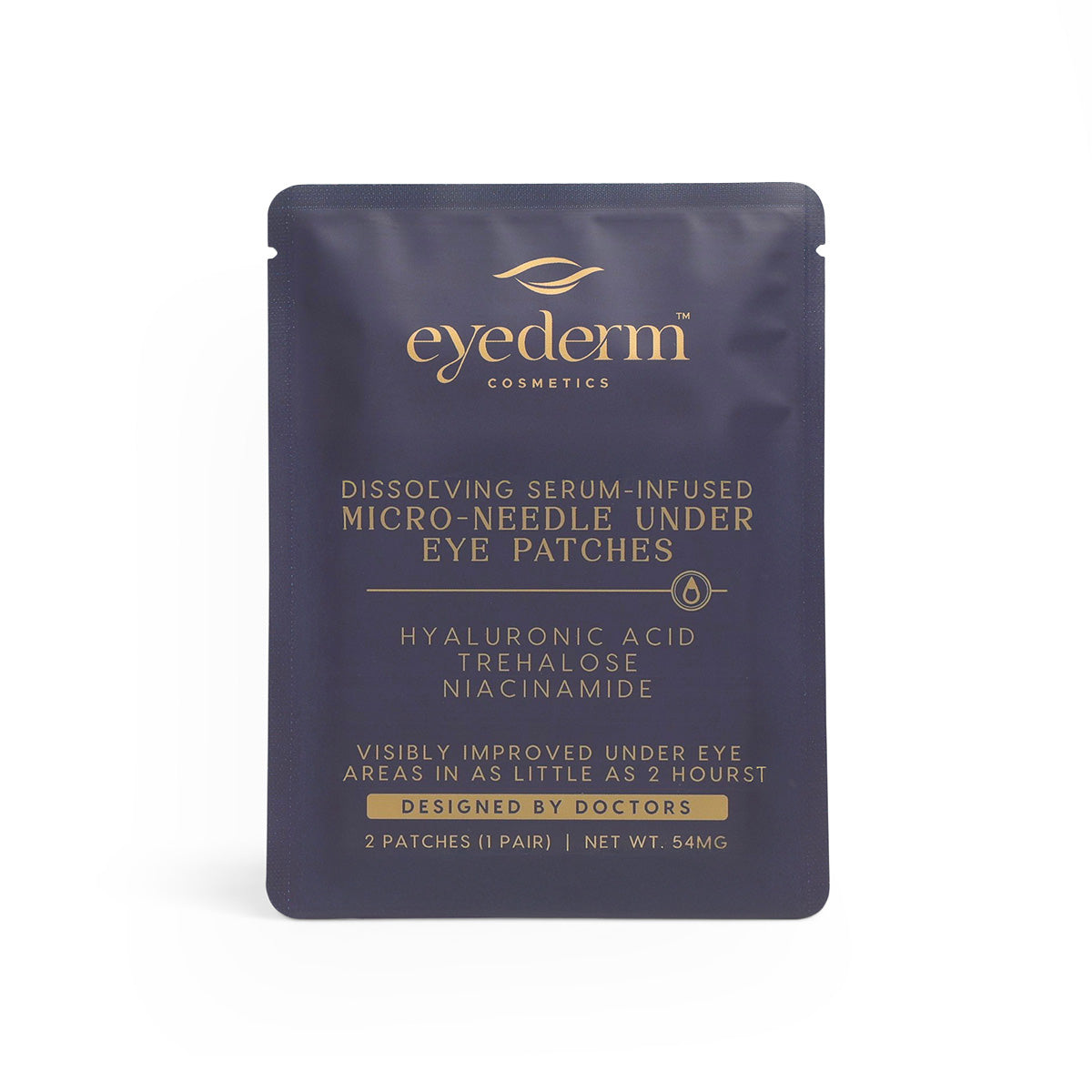 EyeDerm Micro-Needle Under Eye Patches (4 pairs)