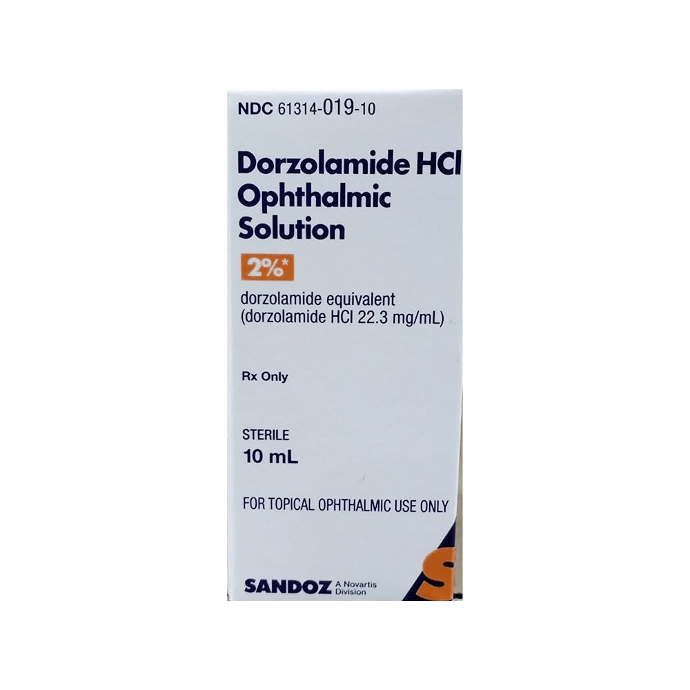 Dorzolamide Ophthalmic Solution 2% 10mL