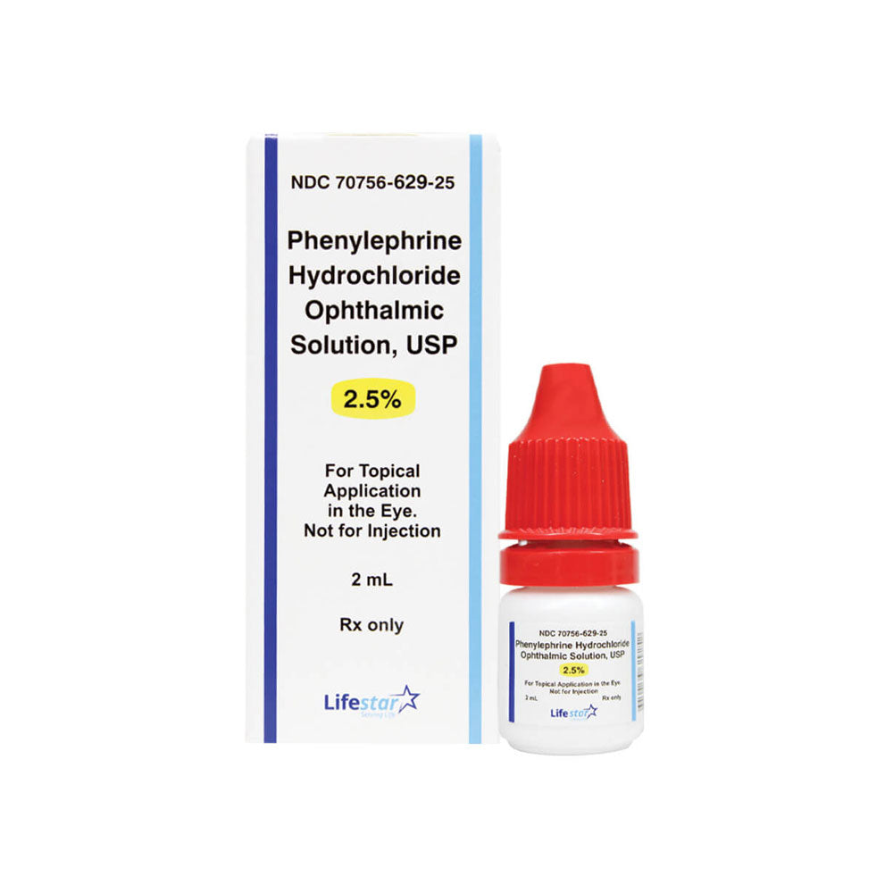 Phenylephrine Hydrochloride Ophthalmic Solution 2.5% ‚ 2mL