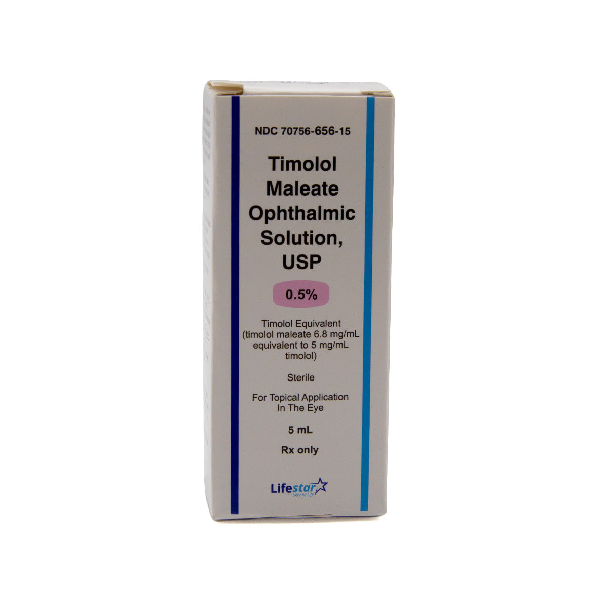 Timolol, 0.25% 5mL