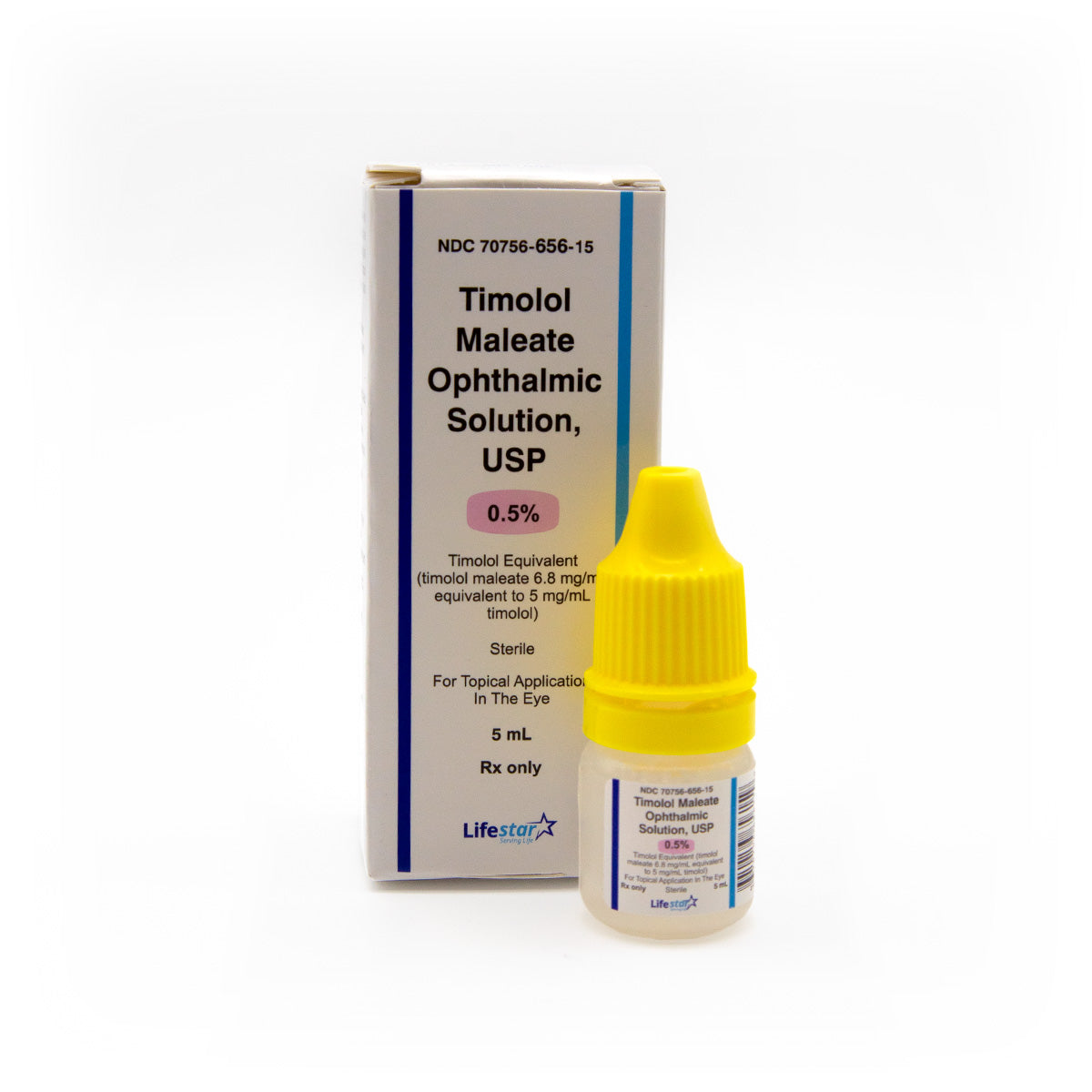 Timolol, 0.25% 5mL