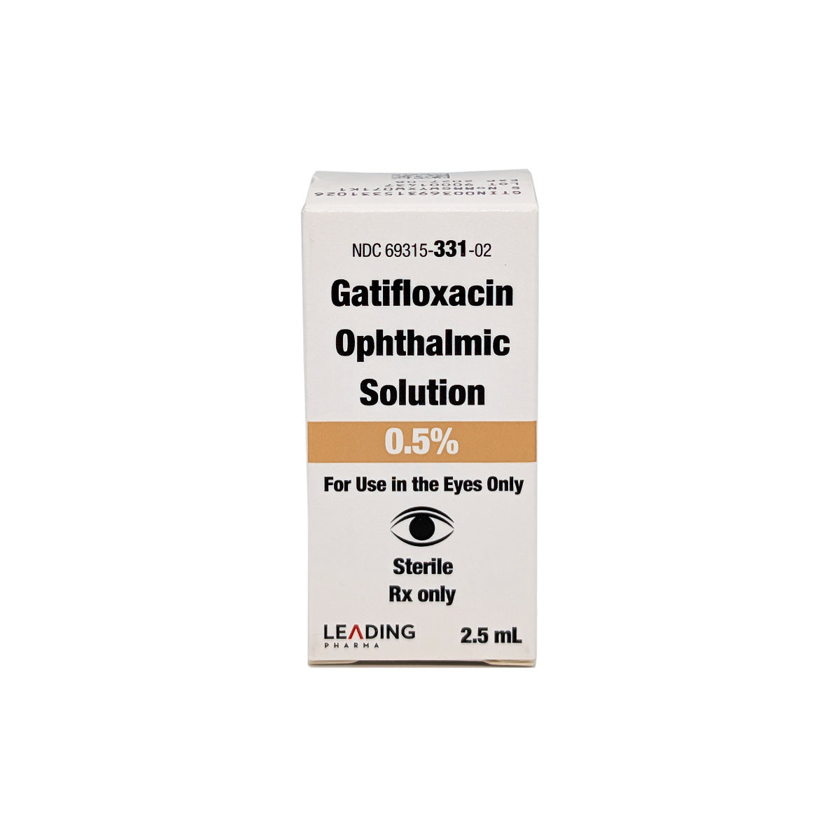 Gatifloxacin 0.5% 2.5mL