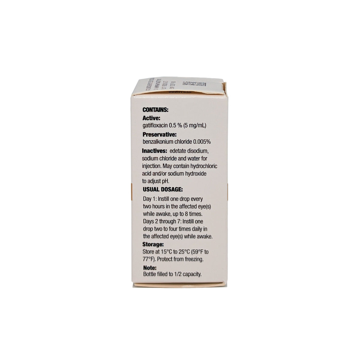 Gatifloxacin 0.5% 2.5mL
