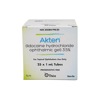 Akten Gel 3.5% Lidocaine Gel 1mL