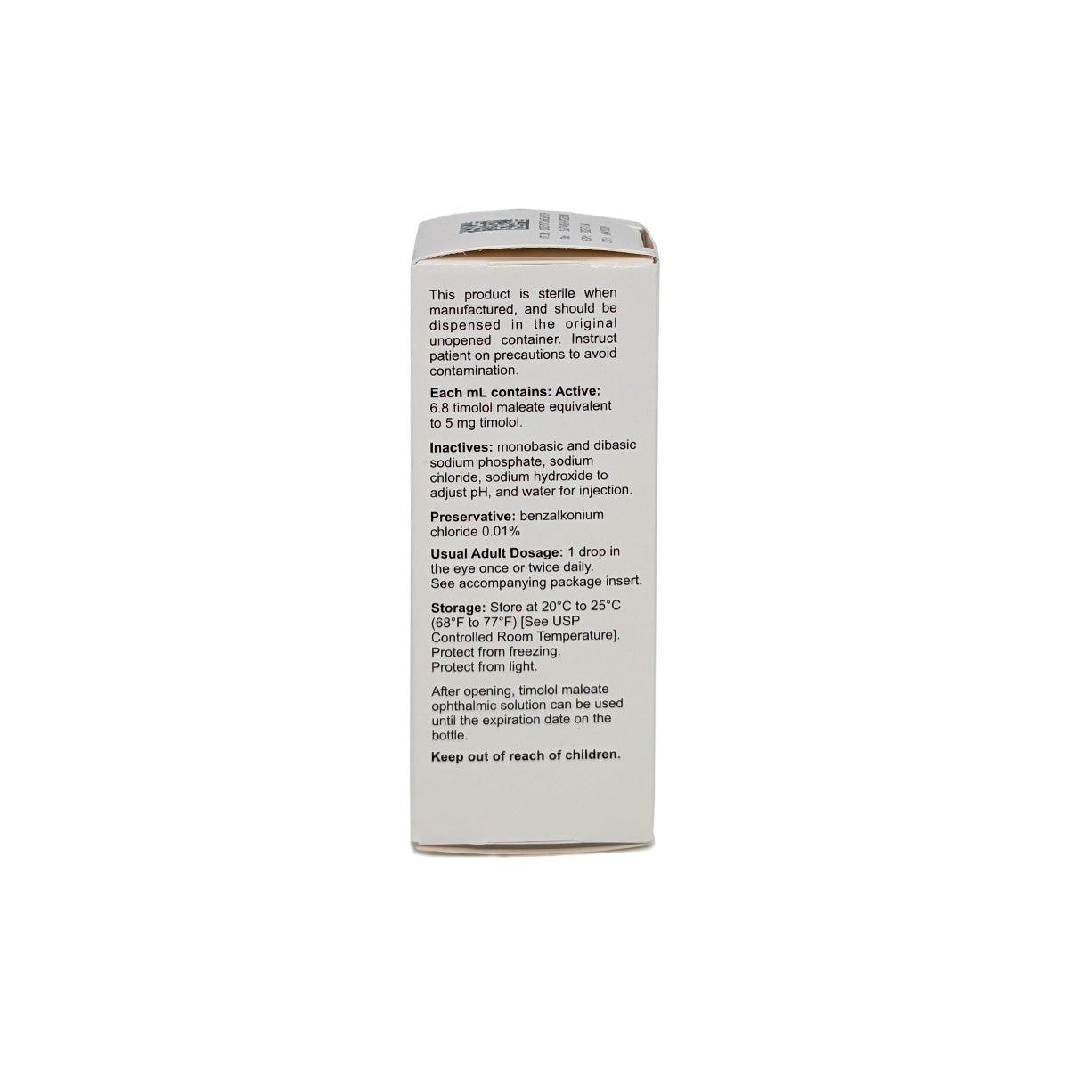 Timolol Maleate 0.5% - 5mL