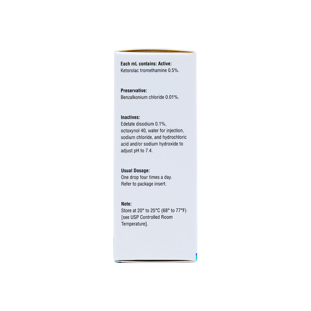 Ketorolac Tromethamine 0.5% 10mL
