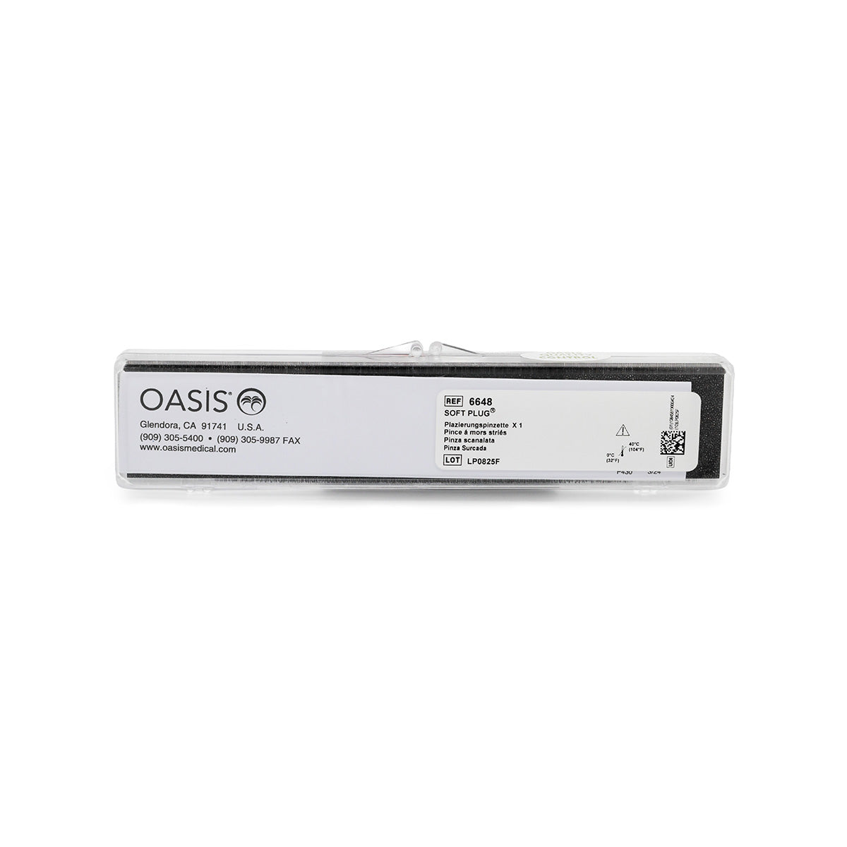 Oasis Dry Eye Forceps - Grooved Forceps (Designed for Plugs)