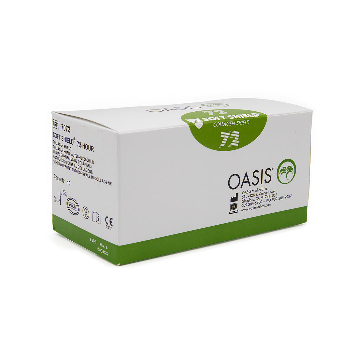 Oasis Collagen Shield 72-Hour Dissolvable Protection (10-Pack)