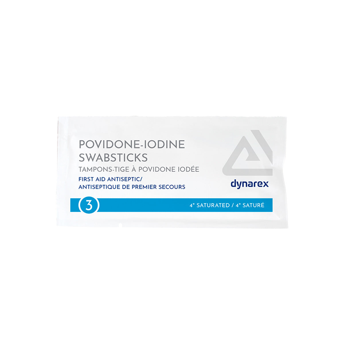 PVP Povidone Iodine Swabsticks 1's 50/Box