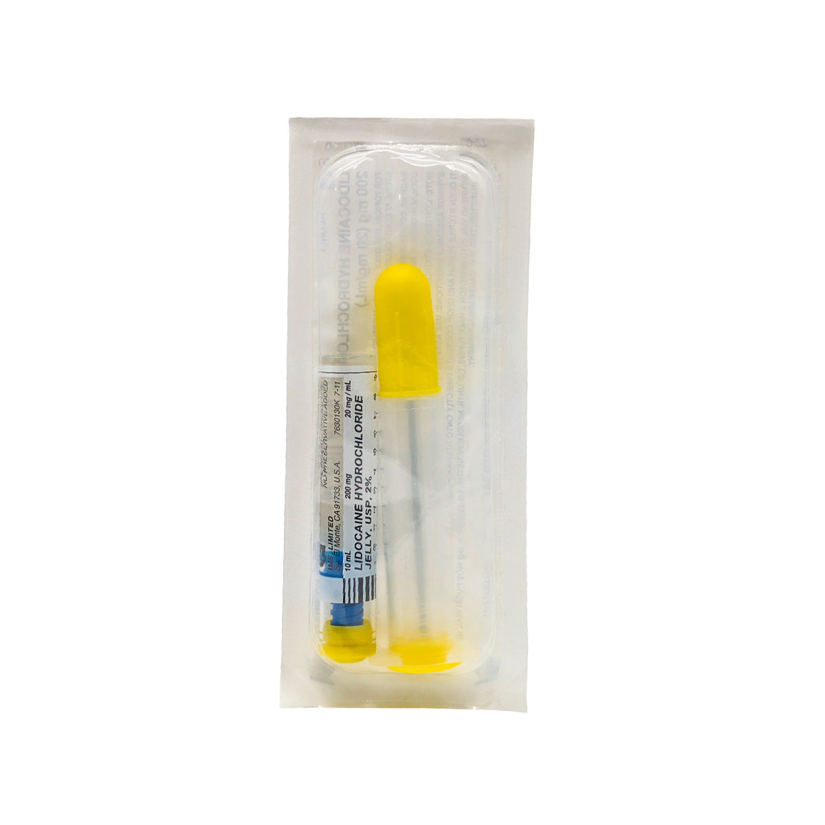 Lidocaine Urojet HCl Topical Jelly 2% PF Prefilled Syringe 10mL 25/Package