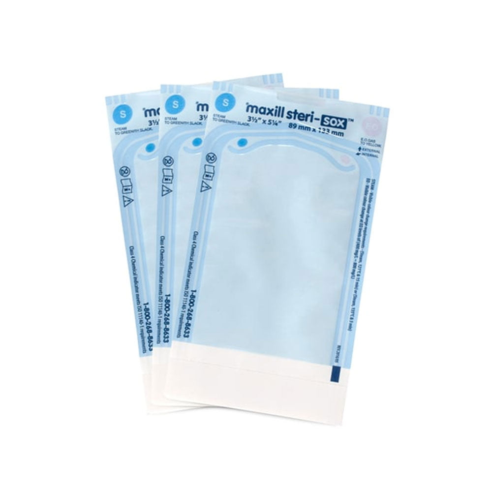 Sterilization Pouches, 3 1/2" x 5 1/4", 200/Box
