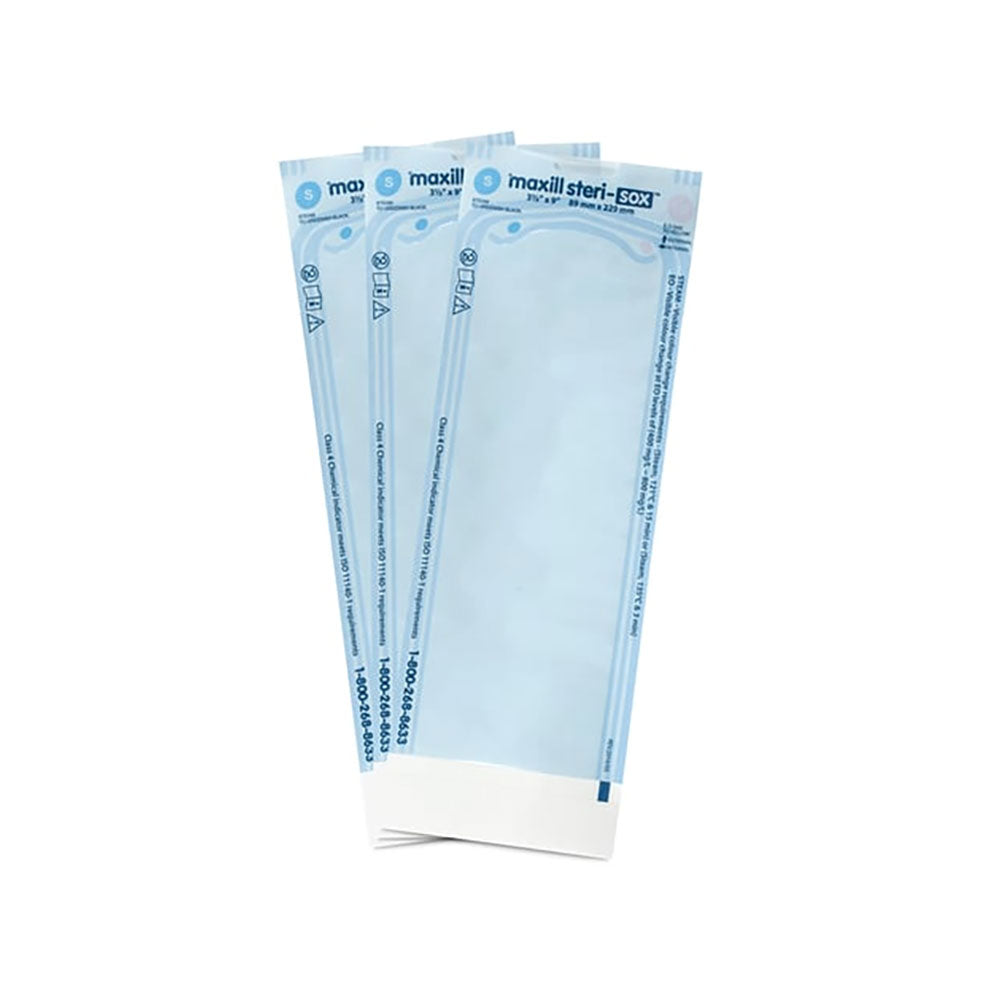 Sterilization Pouches, 3 1/2" x 9", 200/Box