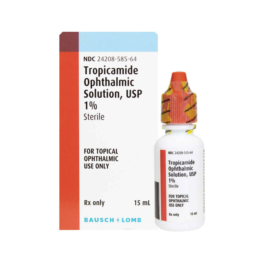 Tropicamide Ophthalmic Solution, 1% 15mL ‚ Bausch + Lomb