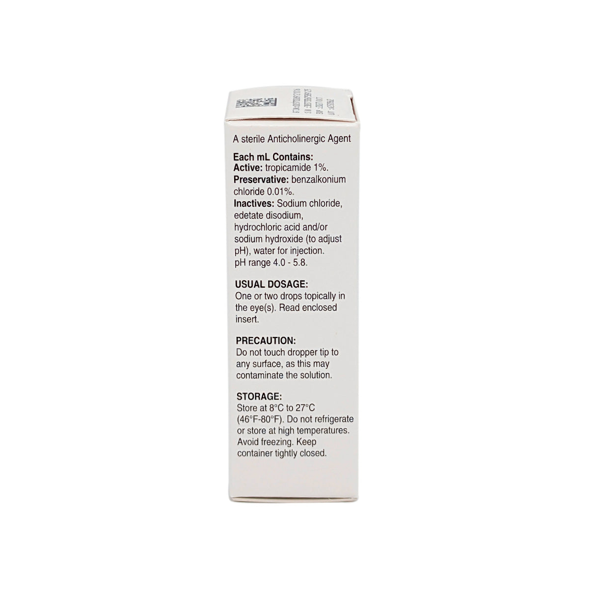 Tropicamide 1% 15mL