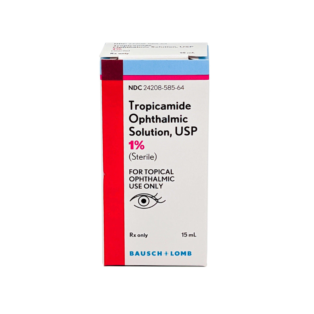 Tropicamide 1% 15mL, Bausch & Lomb