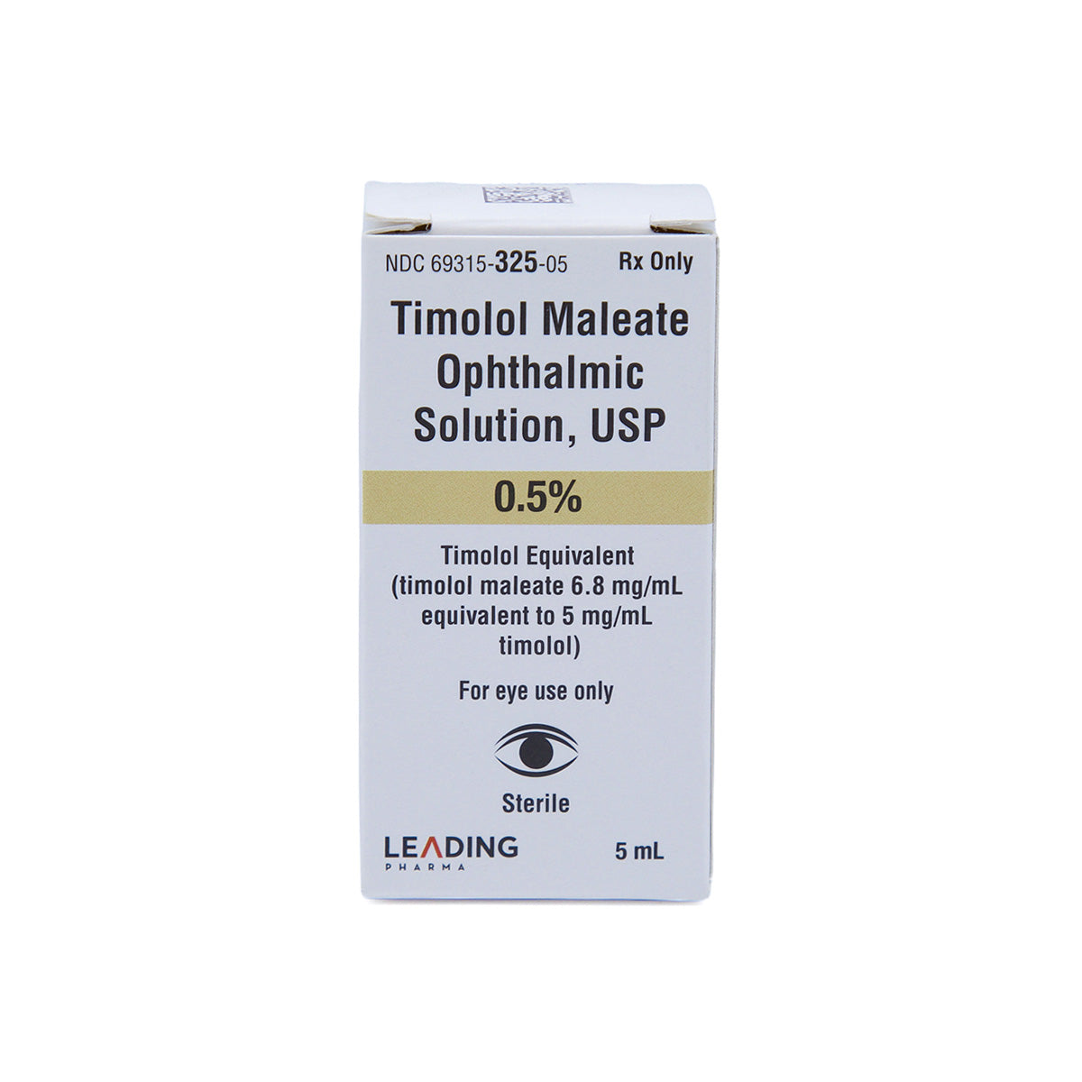 Timolol Maleate 0.5% 5mL