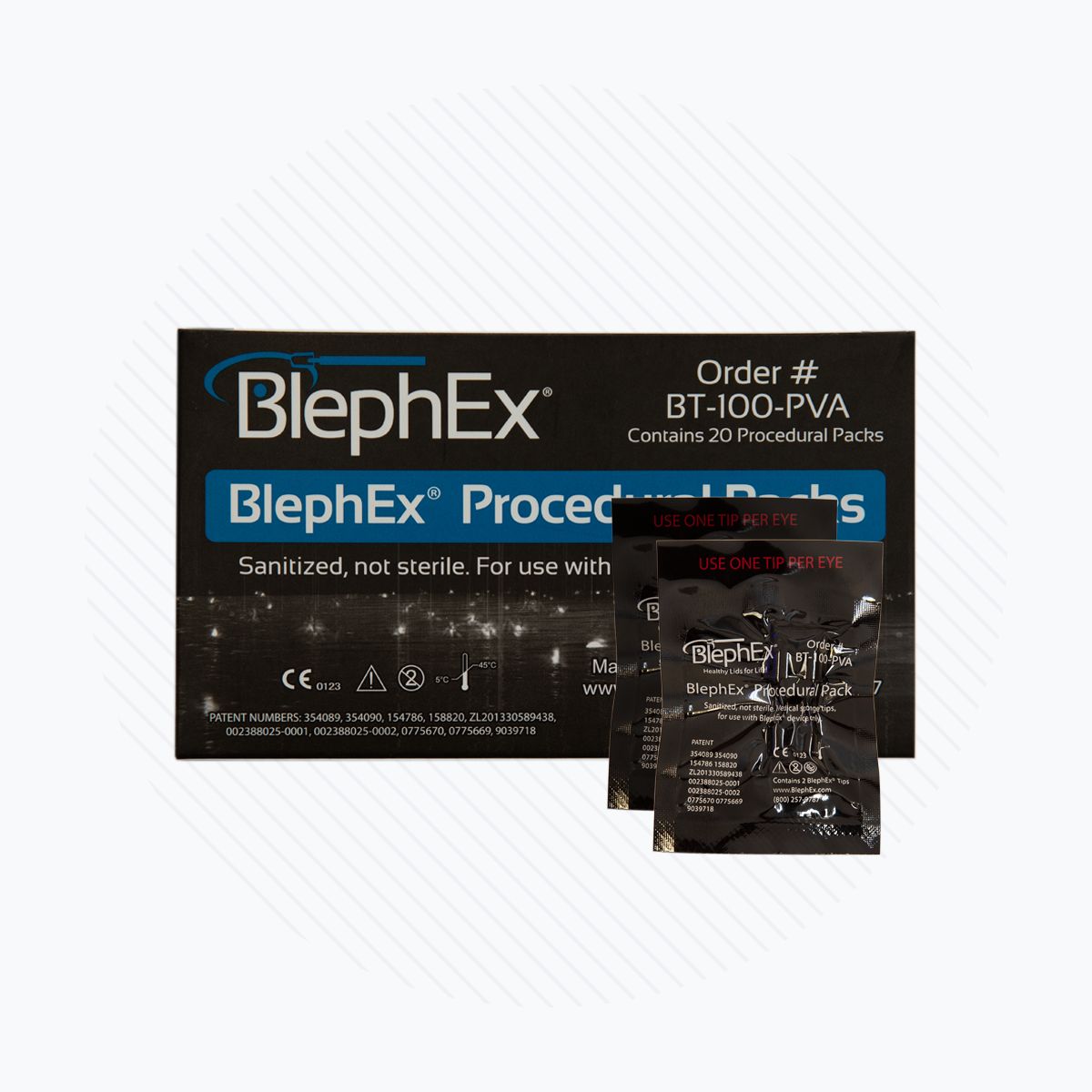 Blephex Procedural Packs (5 packs - 10 Tips)